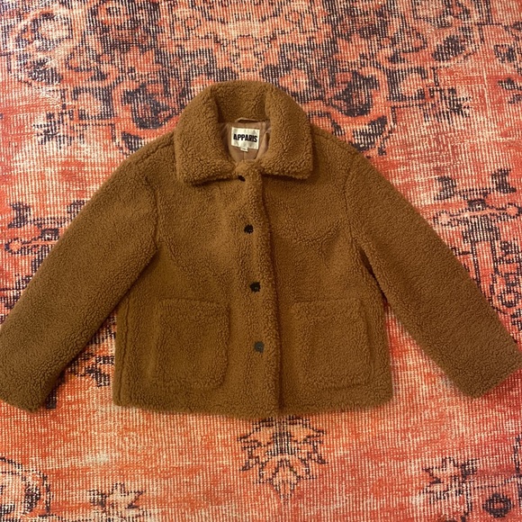 APPARIS Charlotte Fleece Faux Fur Jacket - Picture 7 of 12